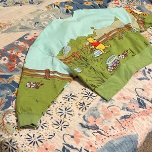 NWOT Embroidered Disney Winnie the Pooh Sweatshirt